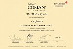 Corian - certifikát
