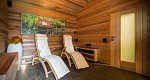 odpočinková místnost u sauny