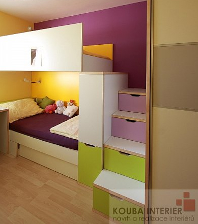 dětská postel a nábytek do dětského pokoje